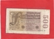 REICHSBANKNOTEN . 500 MO MARK .  1.9.1923  .  N°  117997  . 2 SCANES - 500 Mark