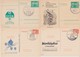 CHOICE 6 Aus 20 Ganzsachen DDR Postkarten M Privatem Zudruck Ca 1975-1990 AUSWAHL - Sonstige & Ohne Zuordnung