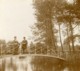 France Alentour De Boulogne Sur Mer Couple Sur Un Pont Ancienne Photo 1900 - Old (before 1900)