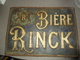 Biere Rinch - Enseignes