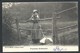 +++ CPA - PAYSANNE ARDENNAISE - Cachet Stavelot - DVD 8992 - Ferme Fermière   // - Stavelot