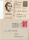 Delcampe - Bel Ensemble De  32 PIECES ( Lettres - EP - Cartes Postales)  Ttes Affranchies De Dantzig Ou DR Avec Flammes Diverses , - Autres & Non Classés