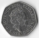 United Kingdom 2016 50p Mrs Tiggy-Winkle (A) [C816/2D] - 50 Pence