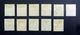 GB KGV 1934-36  SG439-449/Sc.#210-220  1/2d To 1 Shilling PHOTOGRAVURE COMPLETE SET Of 11, Wmk 111 Block Cypher, Used. - Oblitérés