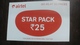 India-airtel-star Pack-(25 Ruppia)-go 4g At 3g Prices-(7)-31.12.2017-used Card+1 Card Prepiad Free - Inde