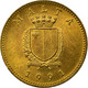 Monnaie, Malte, Cent, 1991, British Royal Mint, TTB, Nickel-brass, KM:93 - Malte
