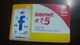 India-airtel-internet-(5 Ruppia)-(11)-31.1.2016-used Card+1 Card Prepiad Free - India