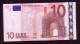 &#9830; Netherlands 10P &#9830; G011 &#9830; UNC &#9830; Trichet Signature B - 10 Euro