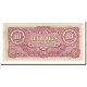 Billet, Birmanie, 10 Rupees, Undated (1942-44), KM:16b, SUP - Myanmar