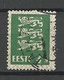 ESTLAND Estonia 1929 Michel 76 B: 1 Variety Error Abart O - Estland