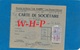 Carte De Sociétaire De Pêche - Société De Pêche LA CARPE  - LES ORMES (Vienne)  - 1951 - Timbre Taxe Piscicole - Autres & Non Classés