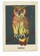 Le Hibou Chromo Image Carte à Jouer 105 X 73 Mm Bien 2 Scans - Autres & Non Classés