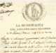Republique Cisalpine 1799 Dipartimento Del Reno Municipalita Del Circondario Secondo San Almasio Vignette En-tete - Documenti Storici