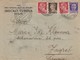 Croatia Rijeka Fiume - Italian Administration, Censored Letter 1942 To Zagreb - Croatia