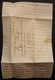 Nogent Le Rotrou, Marque Noire Sur Une Lettre Pour Le Marquis De Mirepoix à Epernon - 1801-1848: Précurseurs XIX