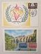 CARTE MAXIMUM Lot De 7 Cartes 1970-87 Libération Des Camps Europa - PE - L'Eau Officiers Montbenoit Droits De L'homme - Collections, Lots & Series