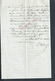 LETTRE DE SIMON 1865 ECRITE DE PARIS A DESVARANNES FOURNISSEUR DE BOIS LA MARINE ANGERS : - Manuscripts