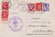 Entier Iris, Mazelin, Mercure Hexagonal Lapoutroie Groupe Cantonal Haut Rhin Pour Colmar - Standard Postcards & Stamped On Demand (before 1995)