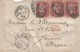 COVER GREAT BRITAIN. 15 2 1872. . WC 27  LONDON TO FRANCE.  GT-KT-LT. Pl 138. PD TP CHALON-S-MARNE - Covers & Documents