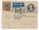 INDIA - 1947 - ENVELOPPE ENTIER POSTAL Par AVION De CALCUTTA => MARSEILLE - 1936-47 King George VI