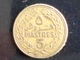 LIBAN TRES TRES BELLE 5 PIASTRES 1968 - Liban