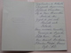 Menu  / Dejeuner Mme CABY Marie-Louise COMMUNION 6 Mai 1931 > Zie Foto's ! - Menus