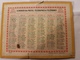 CALENDRIER 1952 PETIT FORMAT ALMANACH DES POSTES IMPRIMERIE OBERTHUR - Formato Piccolo : 1941-60