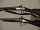 Lot 2xancien  Fusil Pouder Noire XIX - Casques & Coiffures