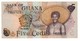 Ghana 5 Cedis 02/01/1973 S/N A/1 - Ghana