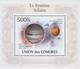 2010 Comores  Stamps  Solar System 4 S/S - Astrology