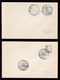 4 Briefe Mit Sonderstempeln Zur Totalen Sonnenfinsternis Am 30.6.1954 Der Orte - Postal Stationery