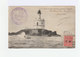 Sur Carte Postale Type Semeuse 10 C. Impression  F.M. CAD Quiberon 1907. Cachet Marine Française.  (906) - 1877-1920: Période Semi Moderne