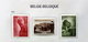 Delcampe - België/Belgium/Belgique Collection In Davo Binder With Better Sets (mixed Quality) - Verzamelingen (in Albums)