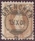 Heimat So Grenchem 1904-10-15 Vollstempel Auf Zu#72E Stehende Helvetia - Gebraucht