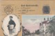 Hafenstrasse Lehe Germany View, German Mail Service Theme, Postman, Facsimile Stamps Image, C1900s Vintage Postcard - Postal Services