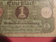 Billet ALLEMAGNE 1 Mark Mars 1920 - MISE A PRIX 0,50€ De Tout Mes Billets ! Pensez A Regrouper Vos Achats !​ - 1 Rentenmark