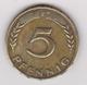 1949 Germania (F) - 5 Pfenning Circolati (fronte E Retro) - 5 Pfennig