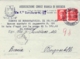 1945- Cartolina Con Intestazione Commerciale Affrancata Coppia 60c. Arancio Imperiale Senza Fasci - Storia Postale