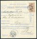 1904 Sweden Svenska Postverket 30 Ore Official Malmslatt - Sya Via Linkoping - Covers & Documents