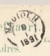 Nederlands Indië - 1891 - 5 Cent Cijfer, Briefkaart G8a Van KR SOEMENEP Naar Ponorogo - Nederlands-Indië