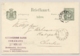 Nederlands Indië - 1888 - 5 Cent Cijfer, Briefkaart G8b - Olijfgroen - Van Semarang Naar Cheribon - Nederlands-Indië