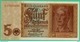 5 Mark - Reichsbanknote - Allemagne - N° J.17659686 - Spl - Berlin 1 Août 1942 - - 5 Reichsmark