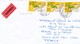 ESPAGNE - 3 TIMBRES SUR ENVELOPPE CAD MURCIA DU 22/12/1998 POUR SAINT MALO FRANCE - Briefe U. Dokumente