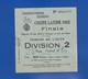 Ticket Football  1952  PARC DES PRINCES  BARCELONE  Bat NICE    Tribune De L'auto  ( Très Très Bonne TENUE ) Ti 100 - Tickets - Entradas
