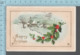 CPA -  A Merry Christmas, Gui Houx, Cover Montreal 1918 Quebec With Canada  Stamp # 104 - Autres & Non Classés