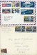 Space Stamps - 2 Covers Sent To Denmark.   United States.  # 192 # - America Del Nord