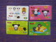 Prepaid Phonecard, Pucca, Set Of 11,used - Thailand