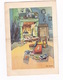 Petite Carte Double à Système, Intérieur En Relief, 1957 - Altri & Non Classificati