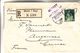 Suisse - Lettre Recom De 1916 ? - Oblit Zürich - Exp Vers Auzances - Avec Censure - Griffe Ouvert Autorité Militaire - Lettres & Documents