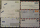 Delcampe - Scandinavie (Danemark, Norvège, Suède, Finlande) - 21 Enveloppes Timbrées Vers étranger à étudier - Vrac (max 999 Timbres)